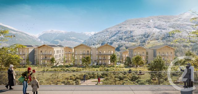 Appartement à vendre - 2 pièces - 39.77 m2 - BOURG ST MAURICE - 73 - RHONE-ALPES - Century 21 Albaron Immobilier