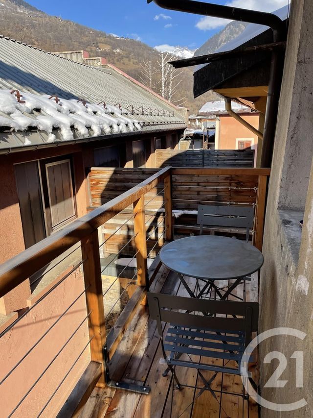 Appartement F1 bis à louer - 2 pièces - 22.96 m2 - BOURG ST MAURICE - 73 - RHONE-ALPES - Century 21 Albaron Immobilier